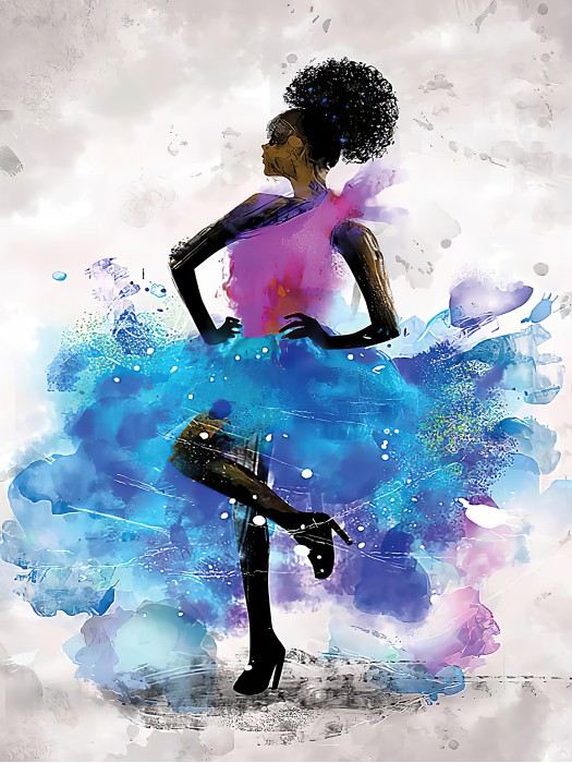 שלוש נשים בצבע II