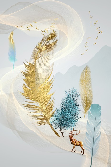 עלים בזהב מודרני II