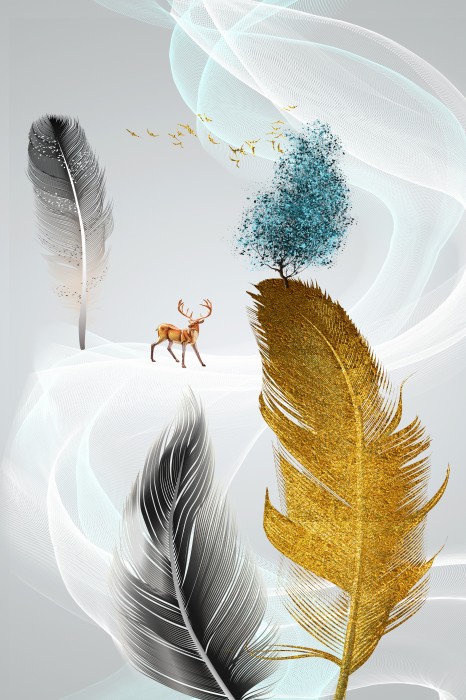 עלים בזהב מודרני III