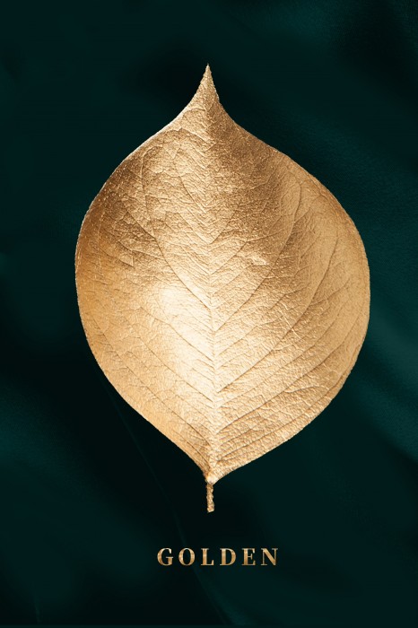 עלים מוזהבים נורדי מודרני III