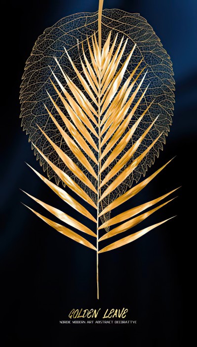 עלה זהב נורדי מודרני I