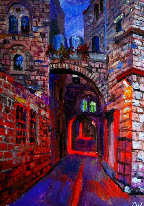 דמדומים בקסבה החברונית