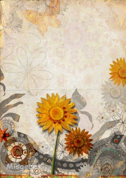 פרח חמניה זהוב