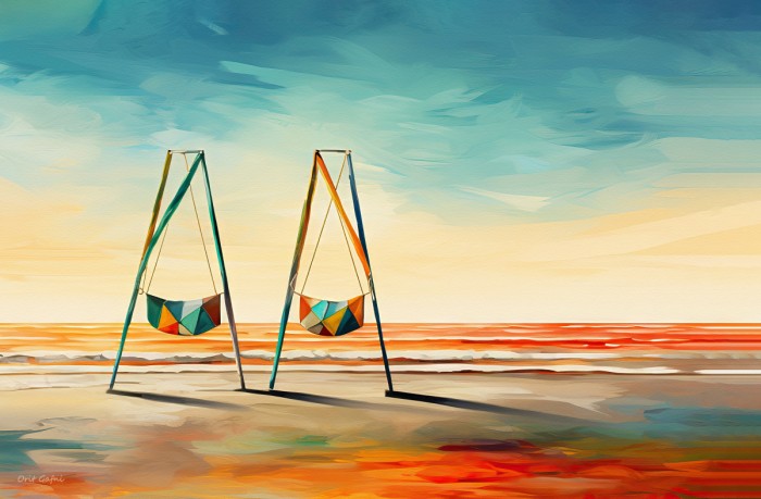 שעשועים על החוף