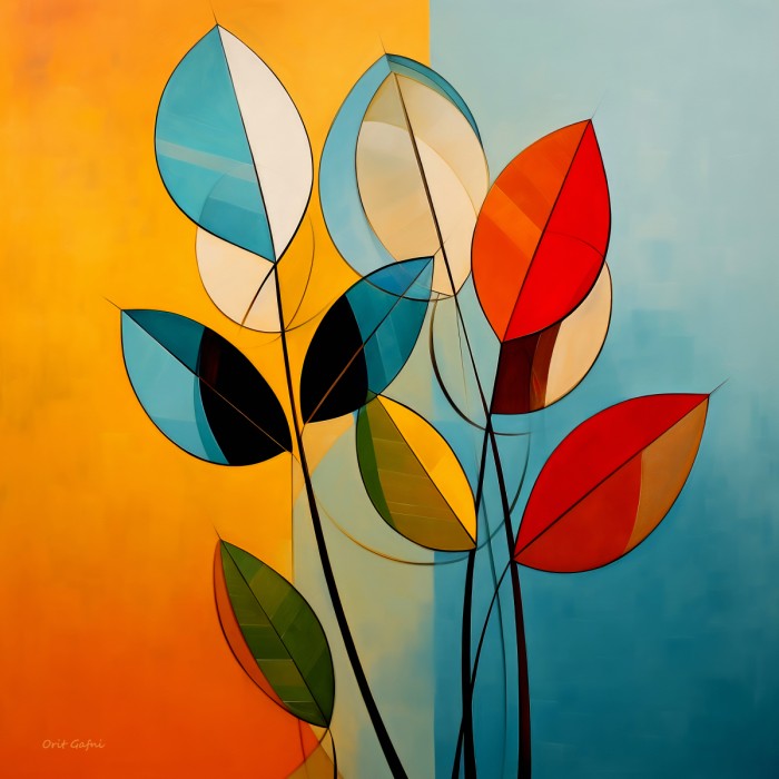 עלים כאבסטרקט II