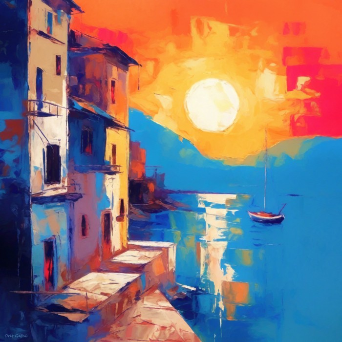 ערב על שפת האגם