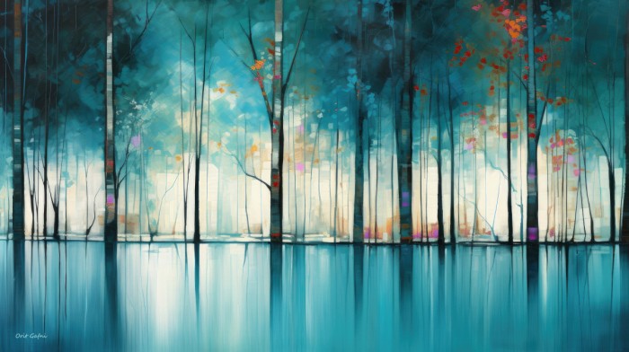 חורש על שפת האגם 