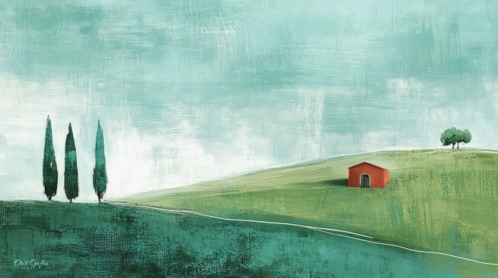 בחיק הגבעות הירוקות