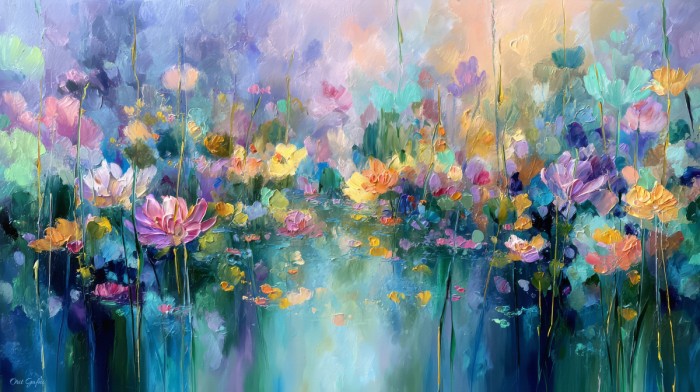 להתעטף בפרחים