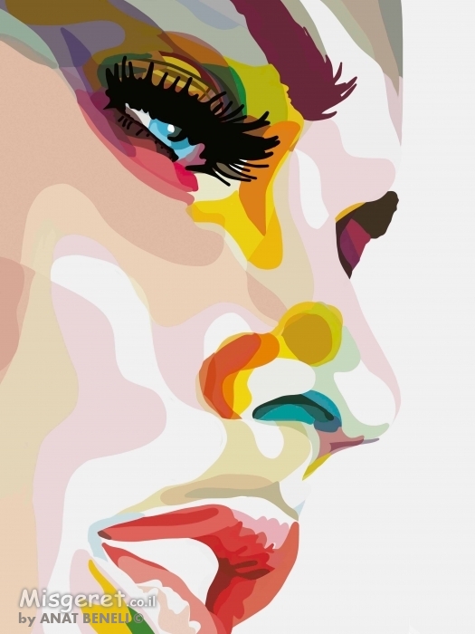 פנים בצבעים 