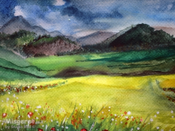 שדה לפני הסערה