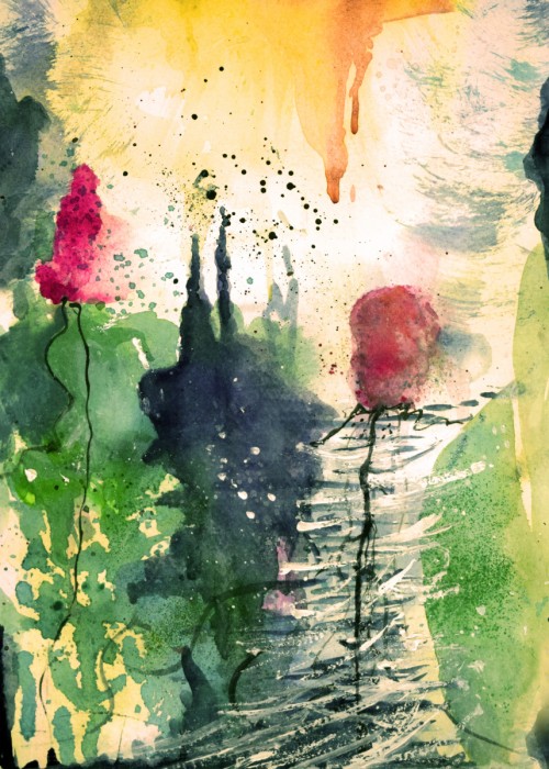 פריחה אבסטרקטית