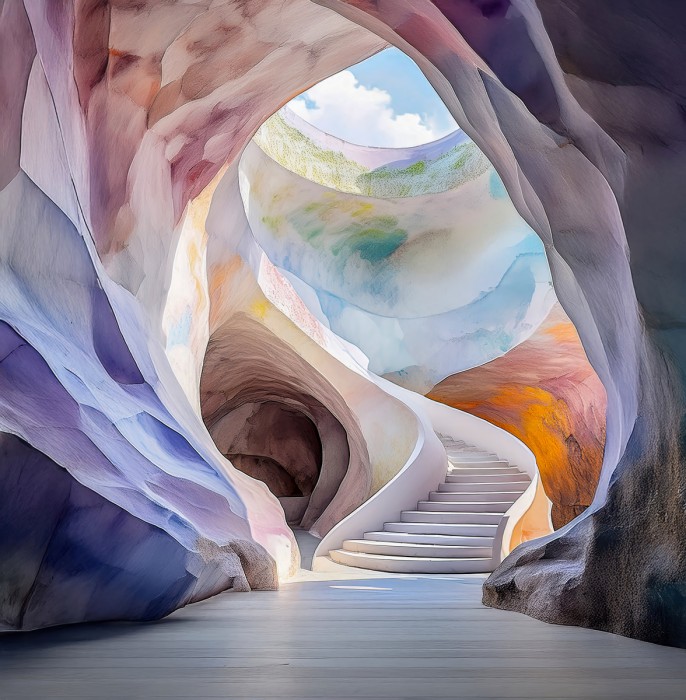 בין הסלעים לאור