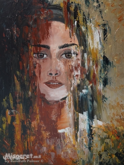 פורטרייט מופשט