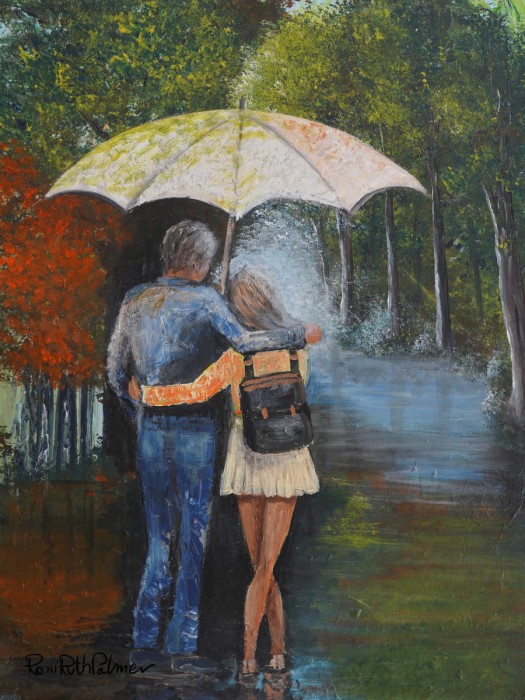 שנינו יחד תחת מטריה אחת