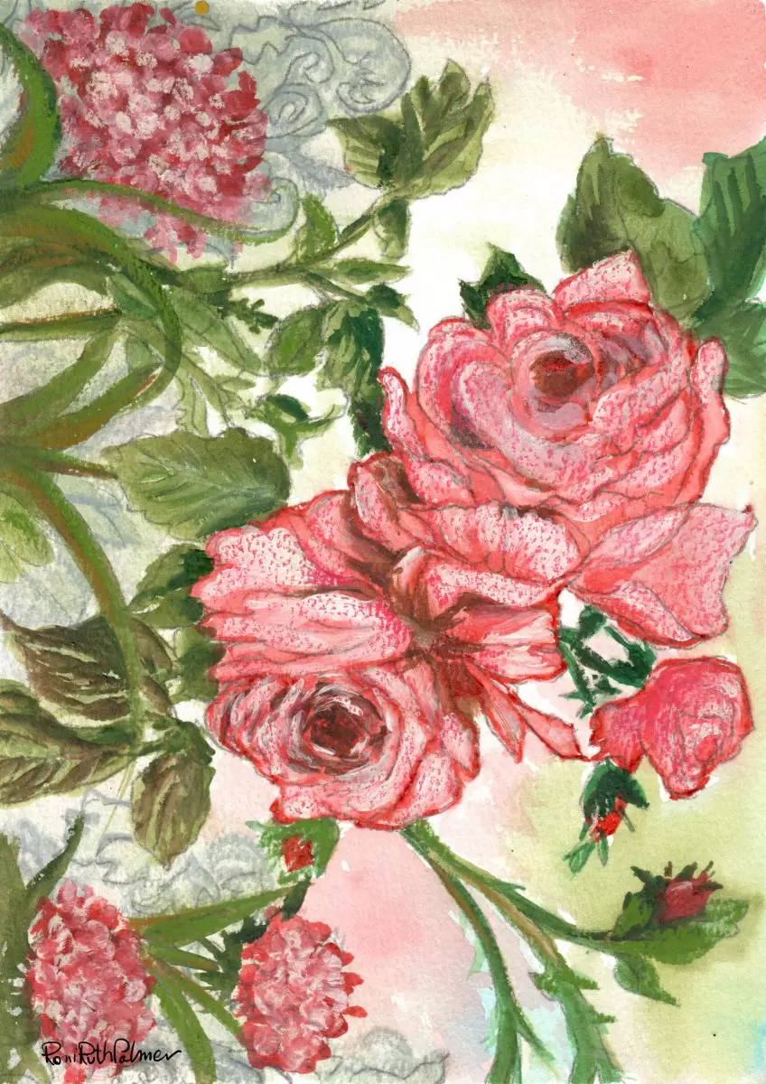 ורדים - רוני רות פלמר -  - מק''ט: 443821