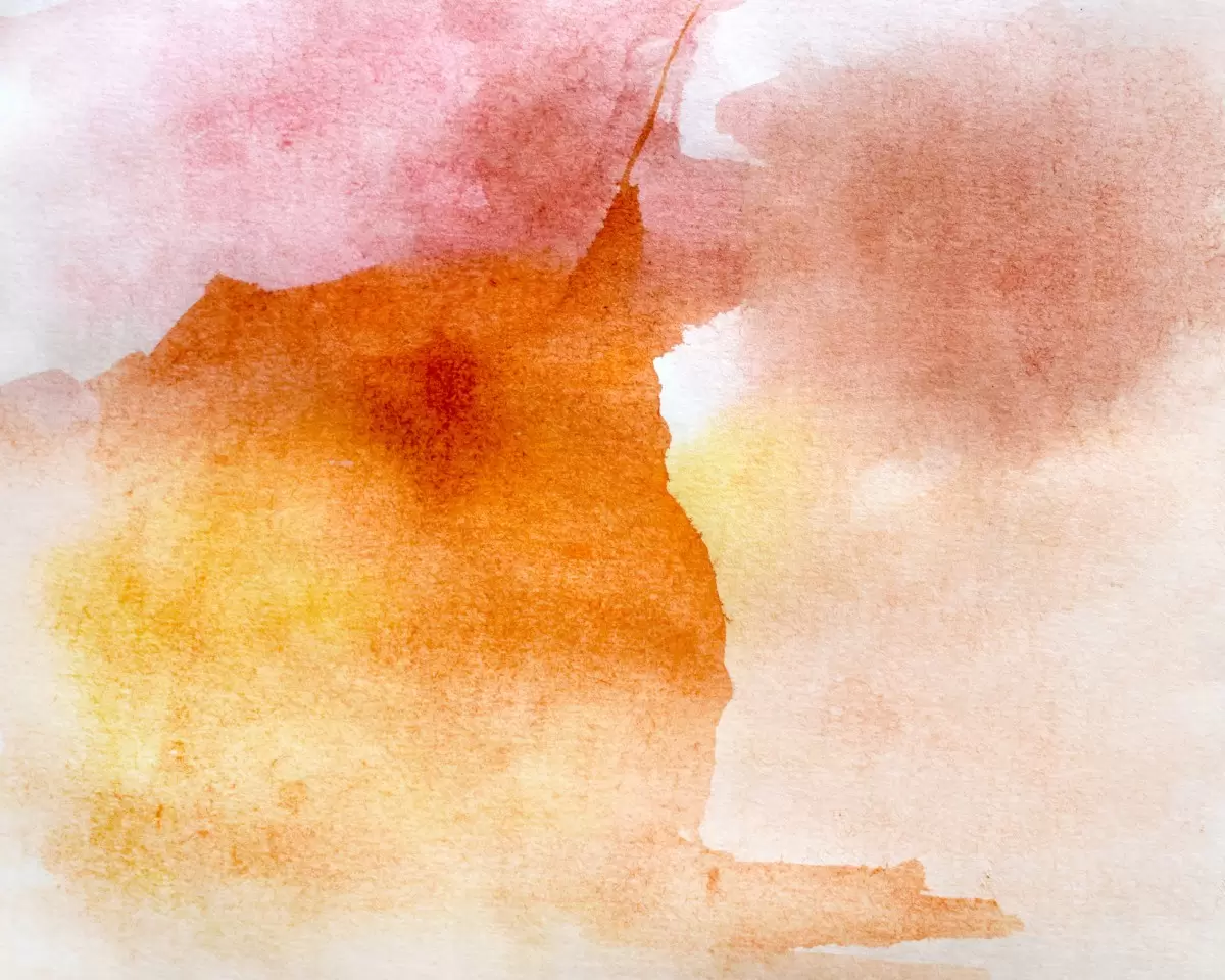 ענני פסטל - Red סטודיו - אבסטרקט בצבעי מים  - מק''ט: 387572