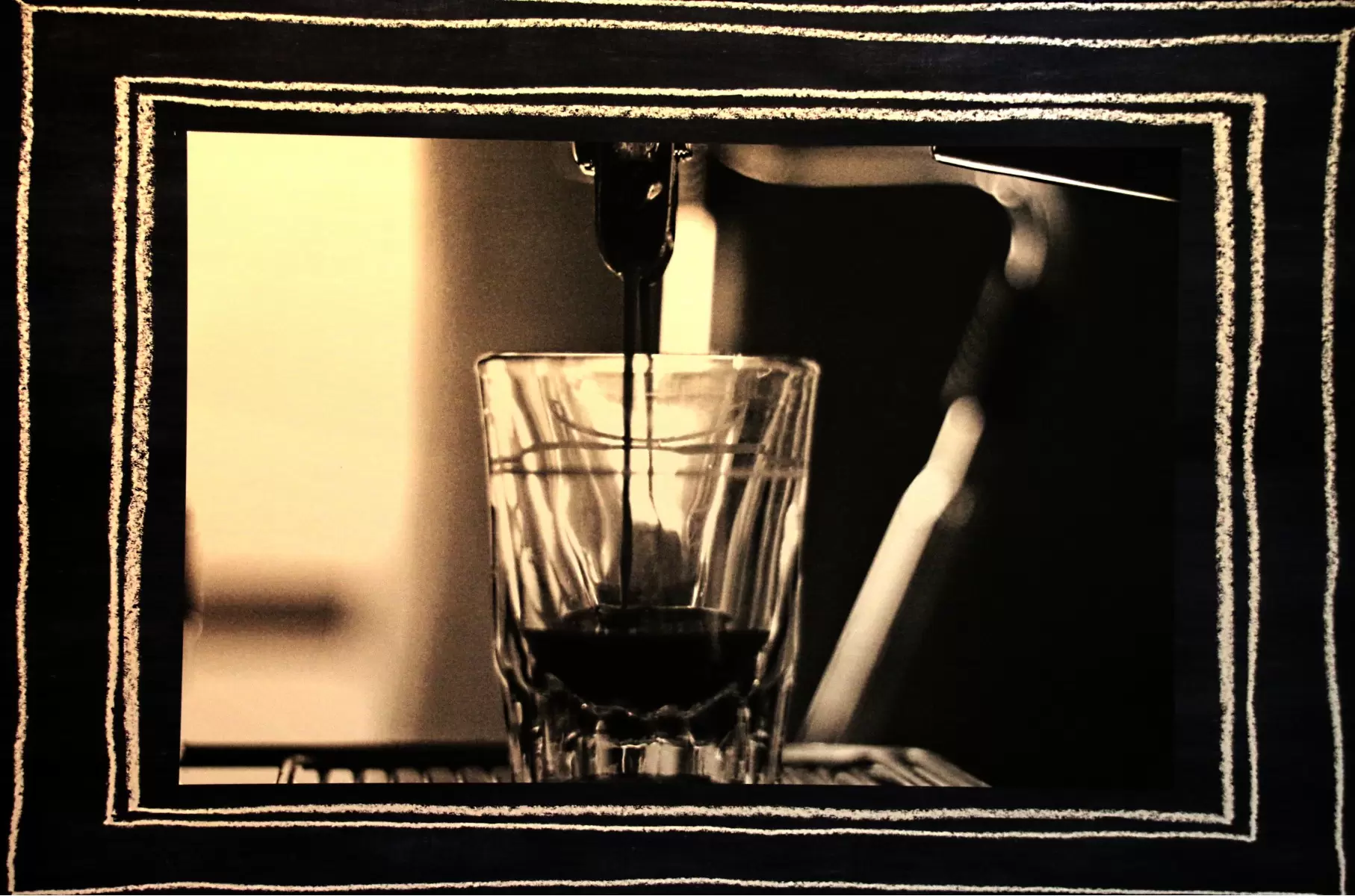 קפה שחור-לבן - משה יפה -  - מק''ט: 242374