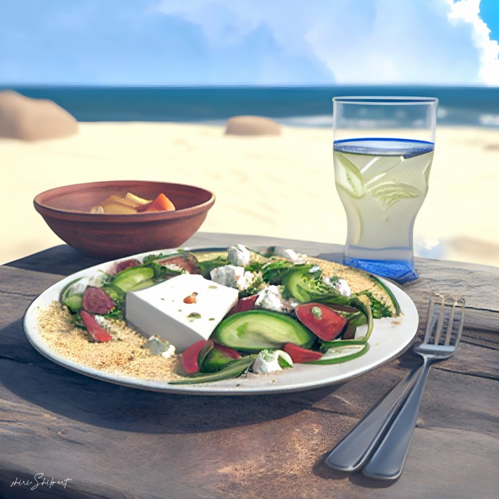 ארוחה יוונית