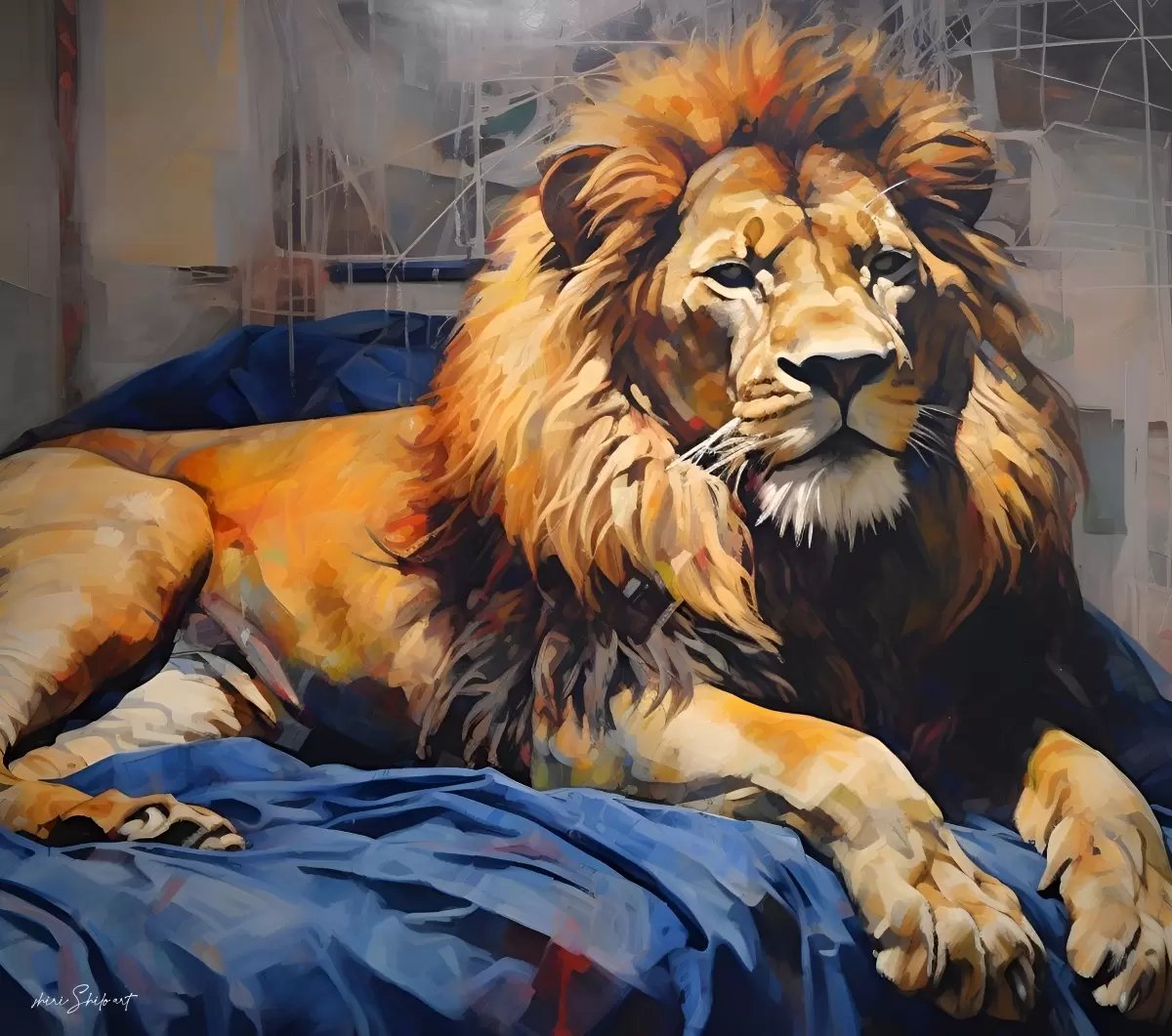 אריה על מיטה - שירי שילה -  - מק''ט: 454736