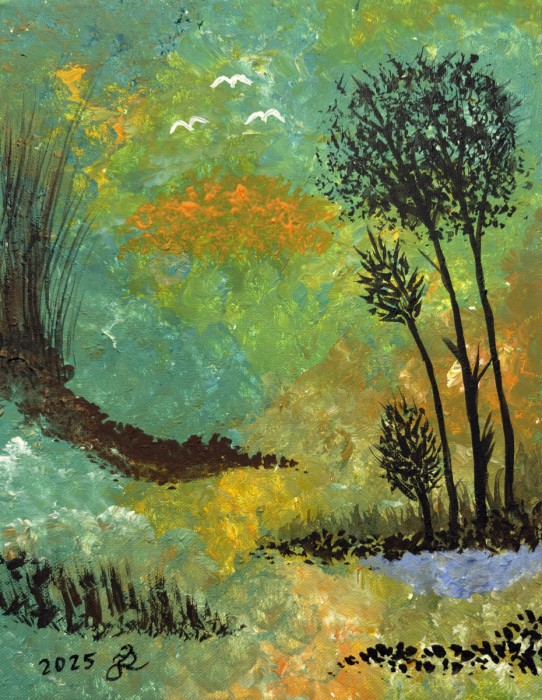 עצים וצבעים