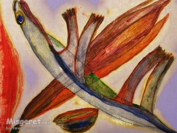 שמן לטאה וקערה