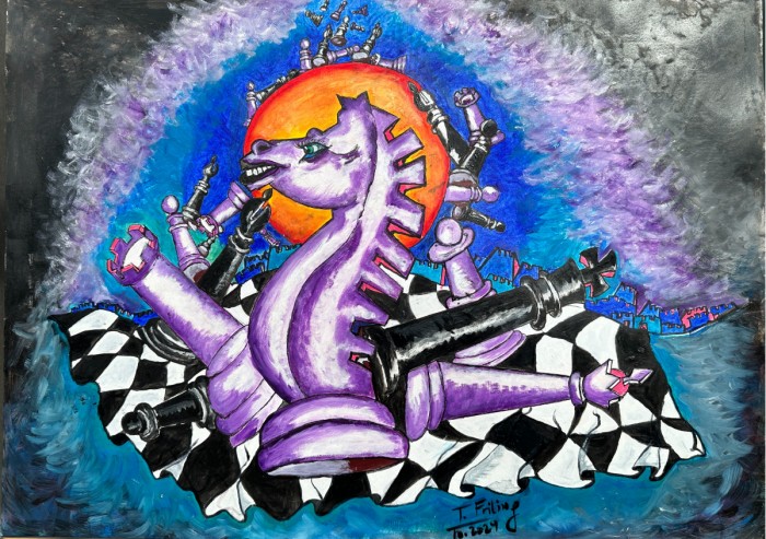 חייל שחור מכה חייל לבן