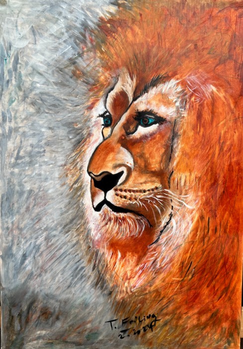 אריה ידידותי