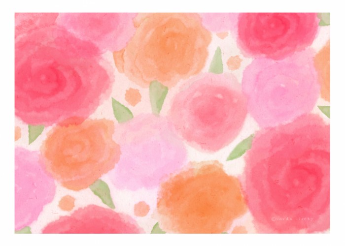 pink roses