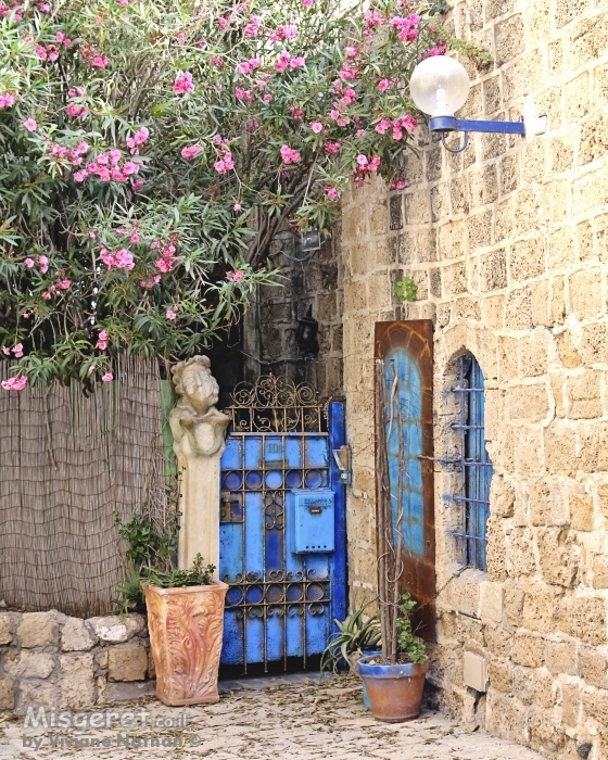 דלת כחולה ביפו