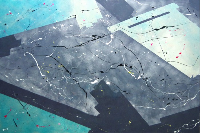 גאומטרי כחול