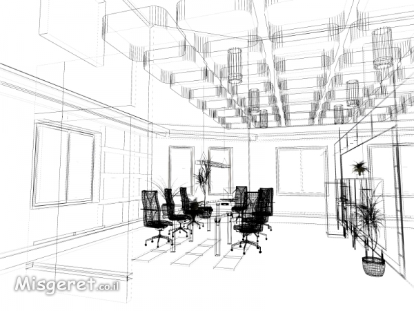 סקיצה חדר ישיבות