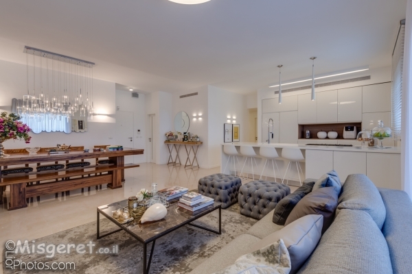 עיצוב דירת יוקרה