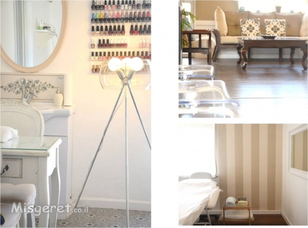 עיצוב פנים למספרות ומכוני