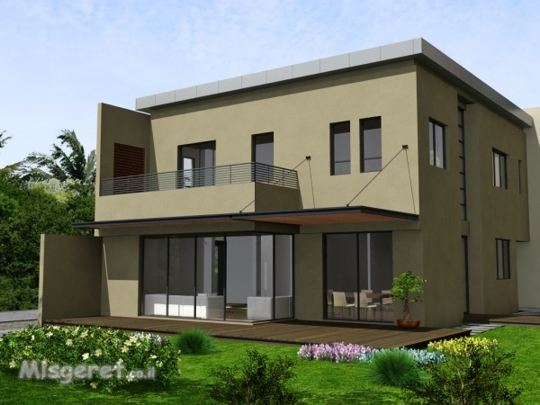 בית פרטי חזית אחורית