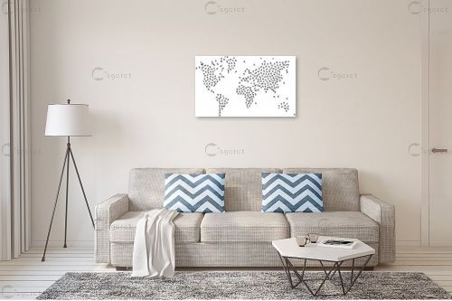 מפת עולם ספורטאים – מפות העולם | תמונה לקיר