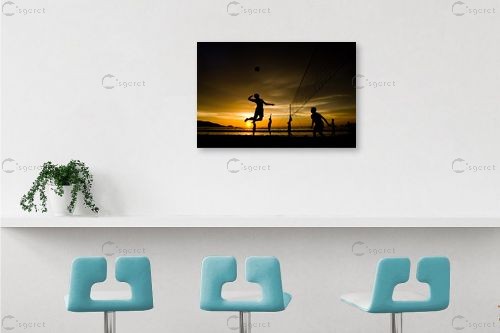 הנחתה – ניר אלון | תמונה לקיר בסגנון מודרני