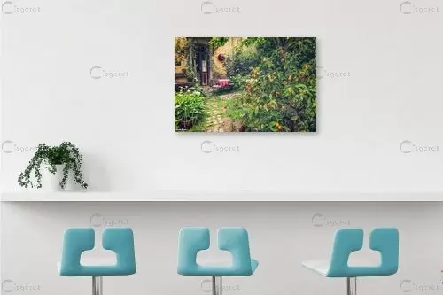 הזמנה לפיקניק.. – מיכאל שמידט | תמונה לקיר בסגנון כפרי