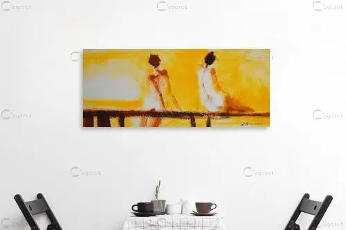 אנחנו ושמש - נטליה ברברניק - תמונות רומנטיות לחדר שינה תמונות בחלקים  - מק''ט: 122188