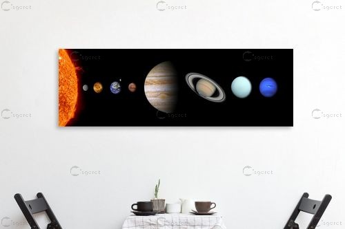  כוכבי מערכת השמש - Artpicked- space -  - מק''ט: 333380