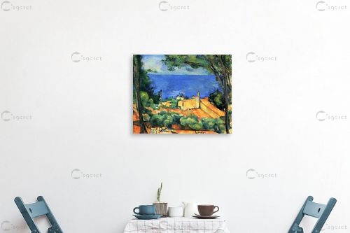 Paul Cezanne 022 - פול סזאן - תמונות קלאסיות לסלון ציורי שמן  - מק''ט: 130232
