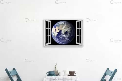 כדור הארץ - Artpicked Windows -  - מק''ט: 337415