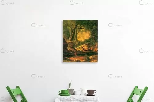 Albert Bierstadt 063 - אלברט בירשטאדט -  - מק''ט: 124670