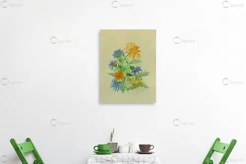 פרחי מרגנית - רינה יניב -  - מק''ט: 277520