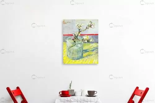 almond blossoms - וינסנט ואן גוך - סגנון אימפרסיוניסטי  - מק''ט: 115480