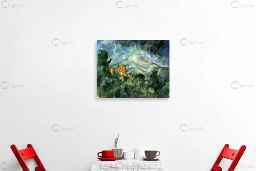 Paul Cezanne 036 - פול סזאן - תמונות קלאסיות לסלון ציורי שמן  - מק''ט: 130247