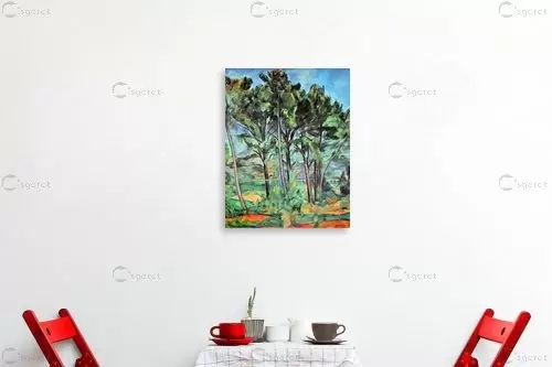Paul Cezanne 039 - פול סזאן - תמונות קלאסיות לסלון ציורי שמן  - מק''ט: 130250