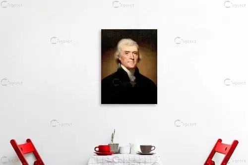 Thomas Jefferson - רמברנדט הרמנזון ואן ריין -  - מק''ט: 240375