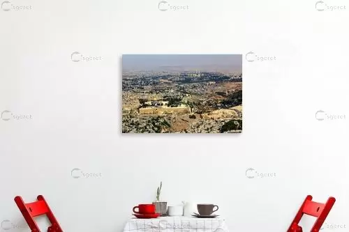 ירושלים מהאוויר - מתן הירש - צילום אווירי  - מק''ט: 296177