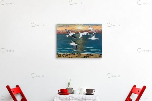 משק כנפיים – מזל בוכריס | תמונה לקיר בסגנון מודרני